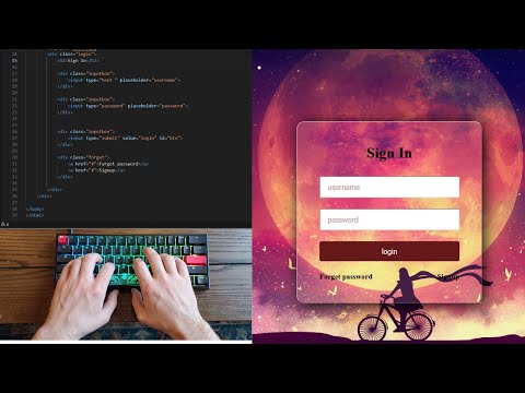 Aryan negi - modern Login Page UI Design - No Talking