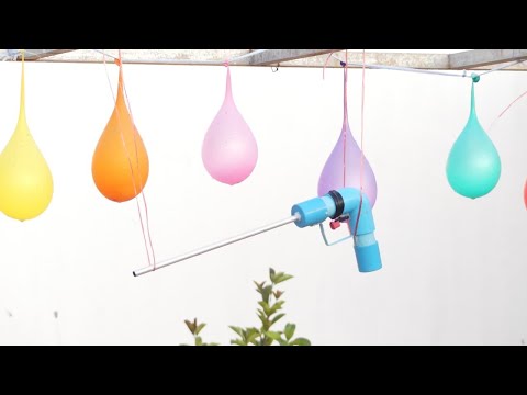 How to Make a Strong Slingshot an Air Gun, DIY Building