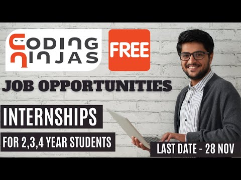Coding Ninjas Internships, Job Opportunities 2020 | Ninja Hire 2.0 Free | Online Course review