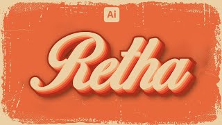 Text design in illustrator #typography #illustratortutorial #graphicdesign text effect
