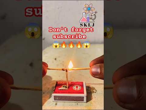 Matchstick Amezing video 😱 || Matchbox experiment || science experiments
