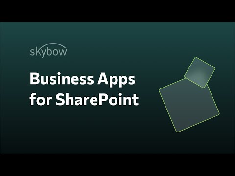 How to easily build business apps for SharePoint and Office365