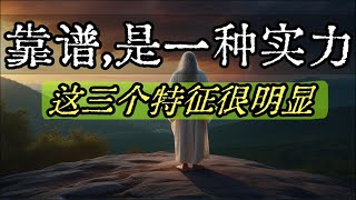靠谱人生：品格稳健，言行可信, 人生短暂，信赖至关重要.#贵人 #能量 #意念 #智慧 #福德 #中年人