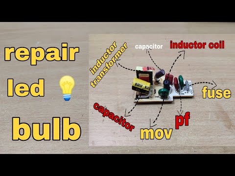 How to repair LED bulb driver| Led bulb driver kaise repair karein |led bulb repair in hindi |part-2