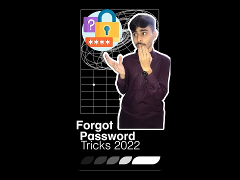 Forgot Password Trick 2022