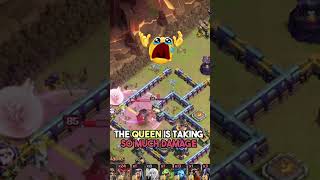 He Lost His Queen Ability 😱! #clashofclans #coc #cocbases #basebuilding