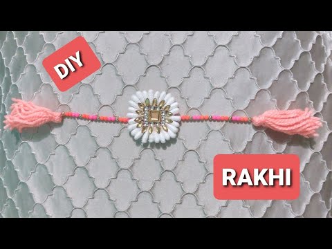 How To Make Rakhi | DIY | Handmade Rakhi | Part-1 #diyrakhi#handmaderakhi#rakhidesign#UNIQUEWORLD