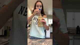 Let’s make a Pinterest girl latte🤍🎧✨ #yummyrecipe #coffee  #pinterest