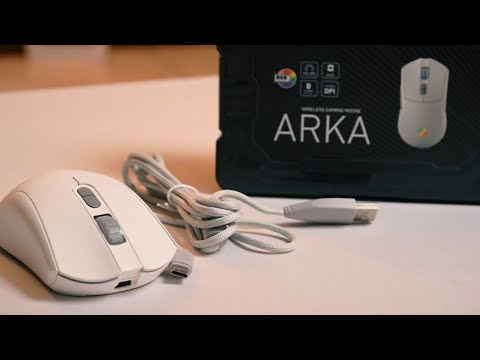 First Impression Rexus Arka 107 New Edition! Mouse wireless no delay!