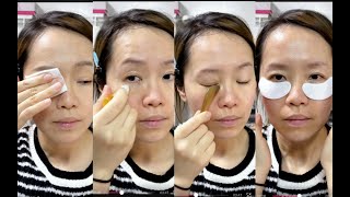 39岁日常眼部护理 以油养眼+按摩眼贴组合护理真香