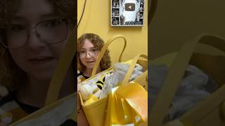 Opening a bag of gifts from Crayola 💛✨ #dandelioncrayon