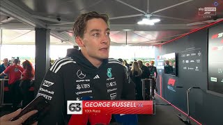 George Russell: Could’ve Been P3, But We Gambled | Post Race Interview | British Grand Prix 2025