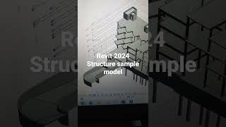 Revit 2024 structure sample model #revit2024 #toposolid #buildingdesign #revit #bim #revitbim