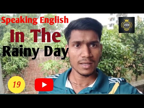 Speaking English In The Rainy Day.  #RainyDay  #SpeakingEnglishRainyDay