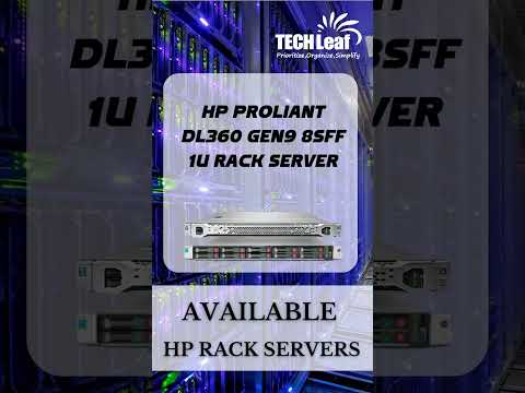 Business With HP Rack Servers! I TechLeafSystems! 🌐