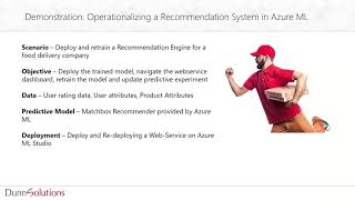 Operationalizing Predictive Models with Azure ML