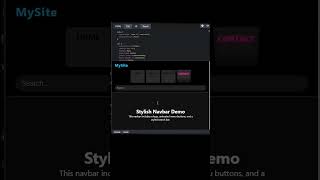🔥 Modern Navbar Show/Hide with Switch | HTML CSS Animation | Navigation Bar 🇱🇰 #cssanimation #coding
