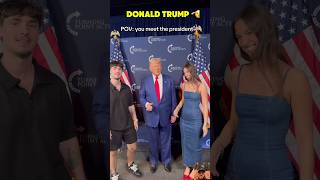 Donald Trump With Fans 🤩🤩 #donaldtrump #trump2025 #trump #trump2024 #usa #maga #shorts #whitehouse