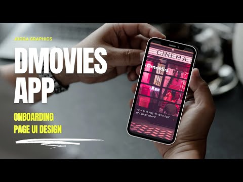 Developing a Movie App UI with Flutterflow | Onboarding Screen Tutorial Using Figma Designs