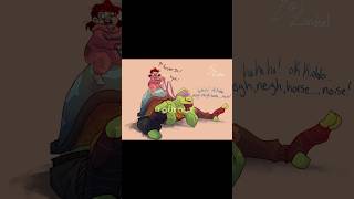 Peepaw and Casey Moments!! ||ROTTMNT Comic Dub!|| #rottmnt #tmnt #comicdub #riseofthetmnt