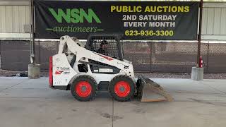 2018 Bobcat S590 Skid Steer For Virtual Online Auction November 12, 2022