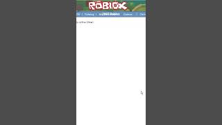 2007 Roblox #roblox #2007 #old