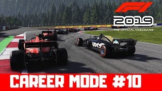 F1 2019 Career Mode Gameplay Part 10 - UNBELIEVABLE PERFORMANCE! | PS4 PRO | #AustrianGP