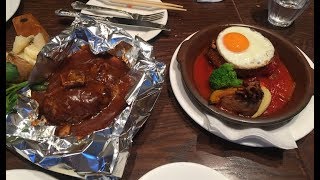 【大阪美食】東洋亭 :百年洋食老店 2500日圓的漢堡排套餐