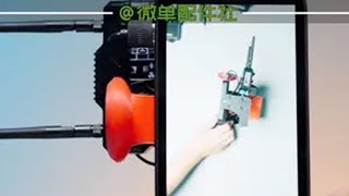 基于艾肯LH7P的桌面无线监看，能快速切换不同的图传，快速的切换横竖屏，并且可以手持无线图传 监视器 艾肯lh7p