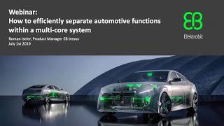 Elektrobit Webinar: EB tresos Embedded Hypervisor