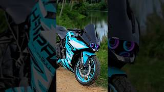 RGB ring light for RC 200 🌈 Ktm modified 💙 #rc200 #rgb #ytshorts #shorts #viralshorts
