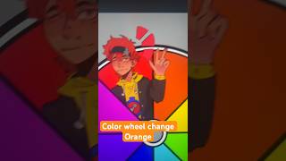 Color wheel challenge, orange #art #colorwheel #digitalart #speedpainting