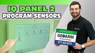 Qolsys IQ Panel 2: How To Program Security Sensors