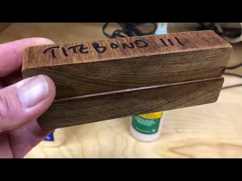 IPE Wood Glue Test
