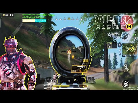 CODM aim bot solo vs squad BR gameplay | AK-47 + 3X | (no commentary)