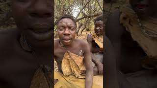 Hadzabe Tribe bushmen Chabba & Dudukwe practice English language skills in the bush 🥰😍