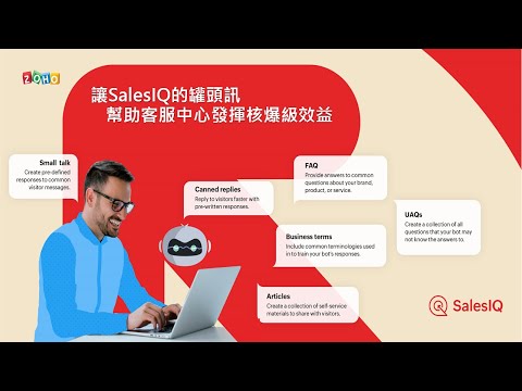 【教學】讓Zoho SalesIQ的罐頭訊息，幫助客服中心發揮核爆級效益！