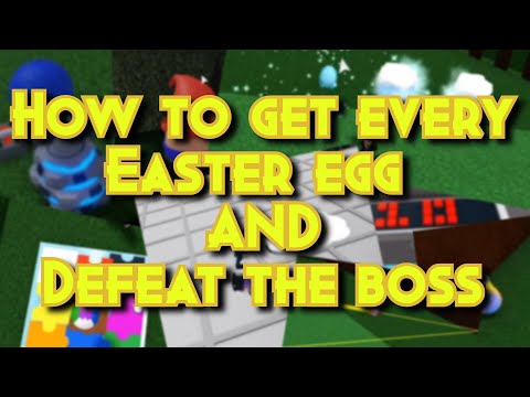 How to obtain all Easter eggs and beat the Easter boss | Build a Boat