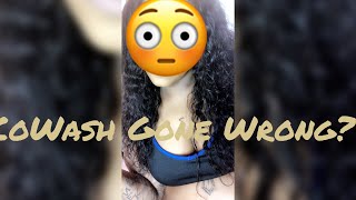Co-Wash Gone Wrong?! BuLadou/Jolia WaterWave Hair!