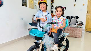 Finally Kashvi ki agayi new Cycle 😍