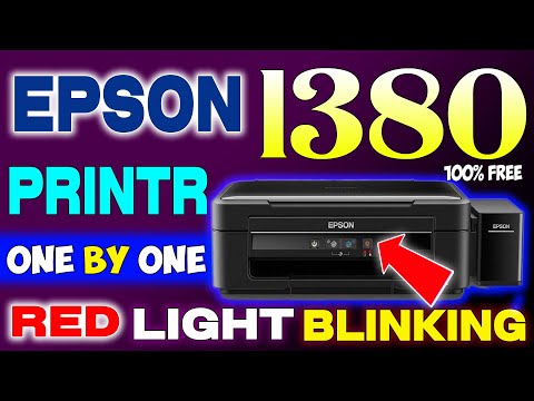 Epson L380 Printer Ki Red Light Blinking Kaise Theek Karein | Asaan Tarika!
