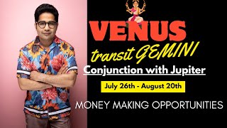 Venus transit Gemini - Grand conjunction with Jupiter - Results for all Ascendants @GISTTClips