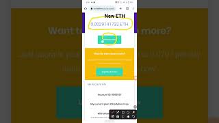 New ETH Cloud Mining 50 gh/s Free