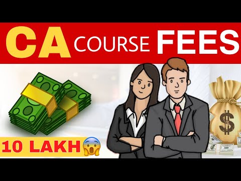CA Fee Structure | Cost of CA Course | CA Ki Fees Kitni Hai #shorts