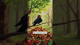 part 2 #foresttales #clevercrow #problem-solving #squirrelstories #naturewisdom