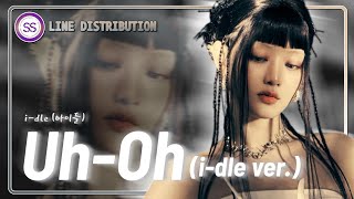 i-dle (아이들) - Uh-Oh (i-dle ver.) | Line Distribution