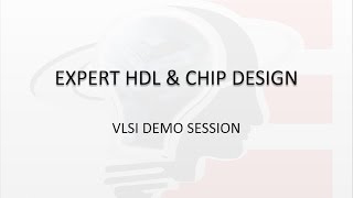 Free Demo of our Online Course on IC Design Process.
