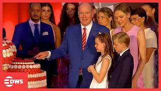 Prince Albert II Marks 20 Years as Monaco’s Sovereign | Grand Palace Celebration Highlights | AC1E