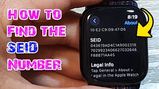Apple Watch 9: How to Find the SEID Number