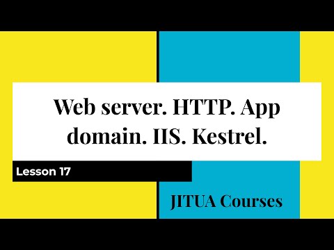 How a web server works. HTTP main facts. Microsoft web servers info. NET Developer Basics. Lesson 17